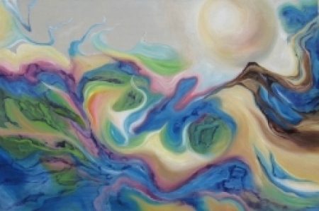 The Pearl 50 x 75 cms